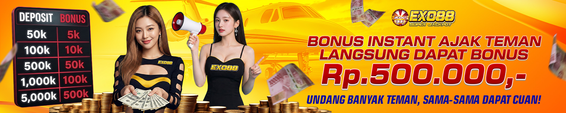 exo88 bonus ajak teman